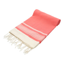 Load image into Gallery viewer, Karia turkish towel coral
