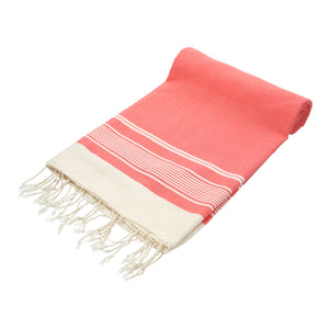 Karia turkish towel coral