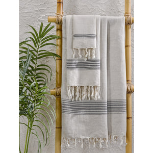 3 pieces Traditional Bath Towel Set