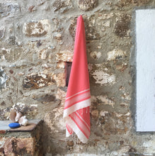 Load image into Gallery viewer, Karia turkish towel coral