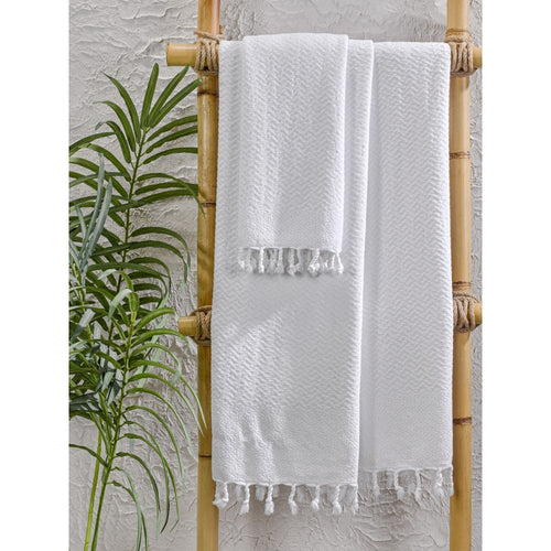 2 pieces Traditional Bath Towel Set